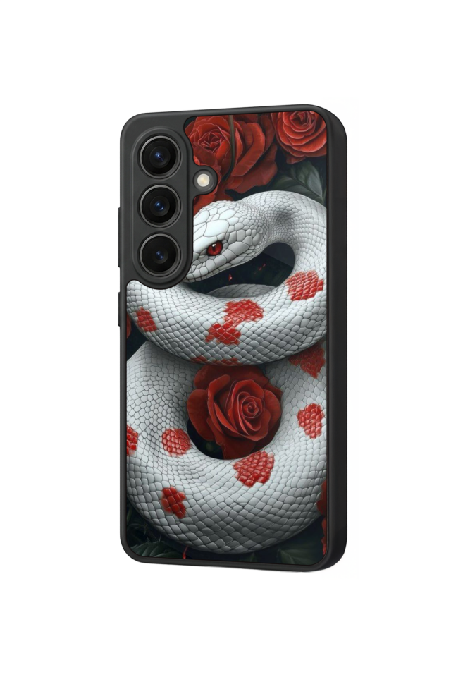 Samsung Galaxy S26 Uyumlu Yılan Tasarımlı Glossy Premium Kılıf