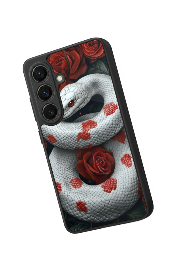 Samsung Galaxy S26 Uyumlu Yılan Tasarımlı Glossy Premium Kılıf