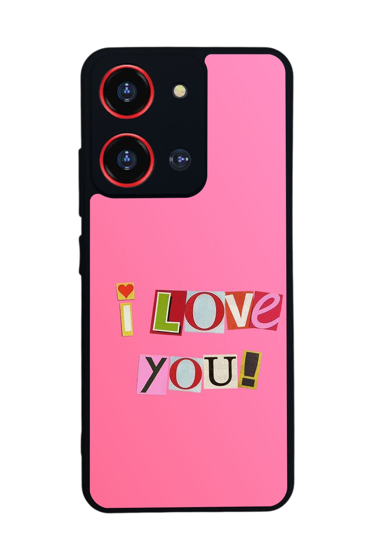 Reeder S19 Max Pro S 108MP Uyumlu Kalp Love Tasarımlı Glossy Premium Kılıf
