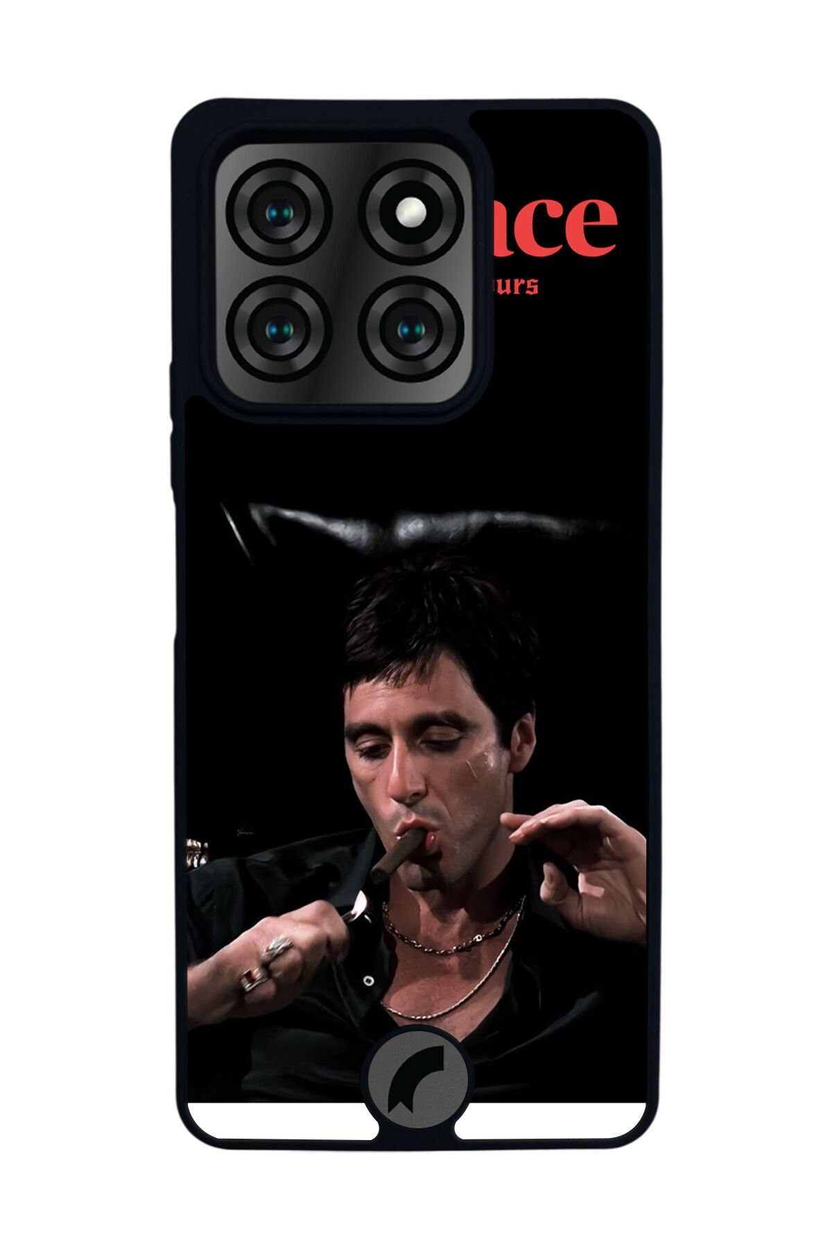 Reeder S71 Uyumlu Scarface Tasarımlı Glossy Premium Kılıf