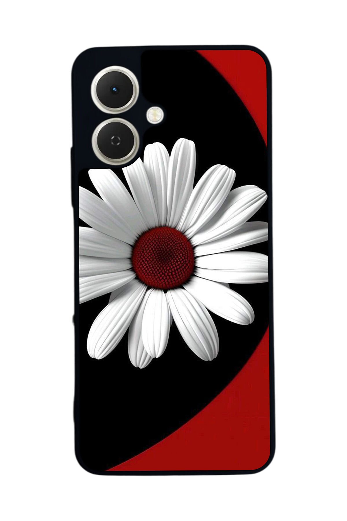 Tecno Spark GO 2 Uyumlu Cicek Tasarımlı Glossy Premium Kılıf