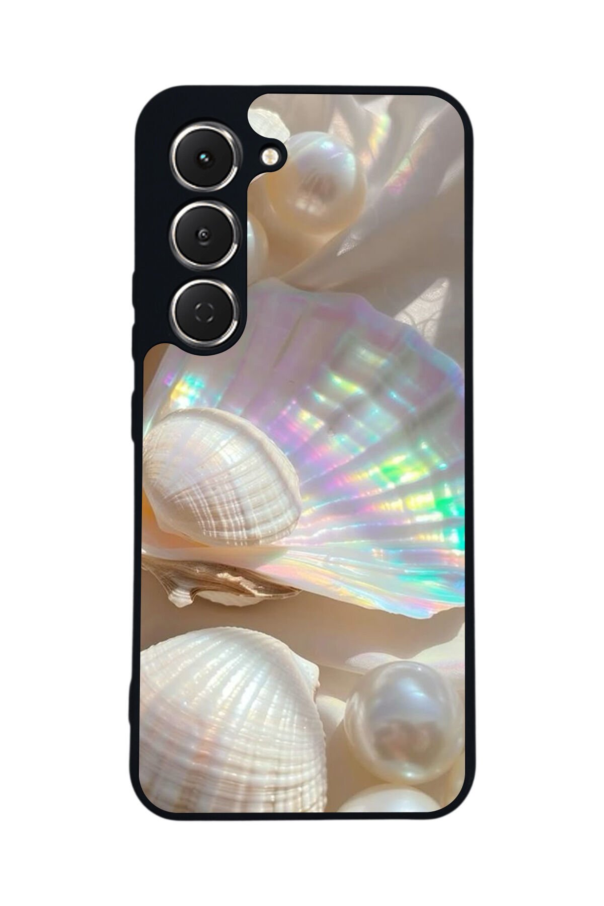 Tecno Spark 40 Pro Uyumlu İnci Tasarımlı Glossy Premium Kılıf