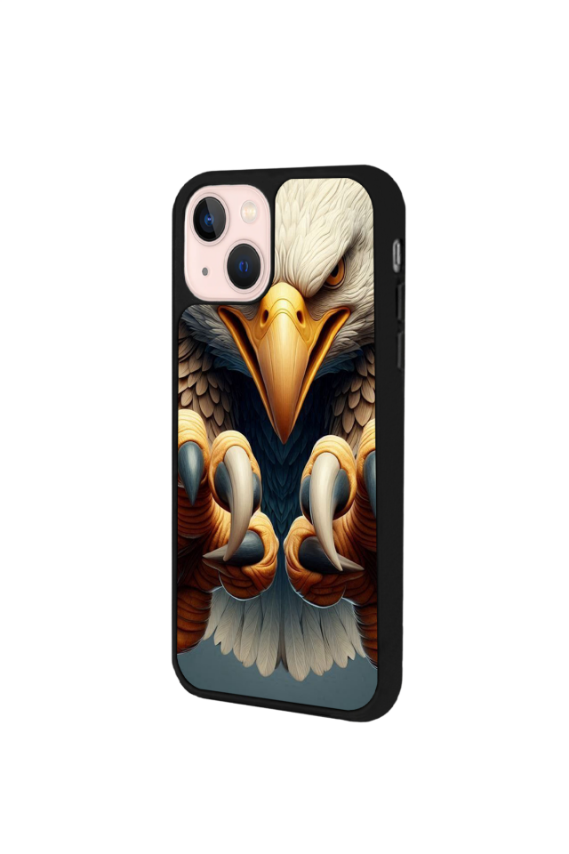 iPhone 15 Uyumlu Besiktas Tasarımlı Glossy Premium Kılıf