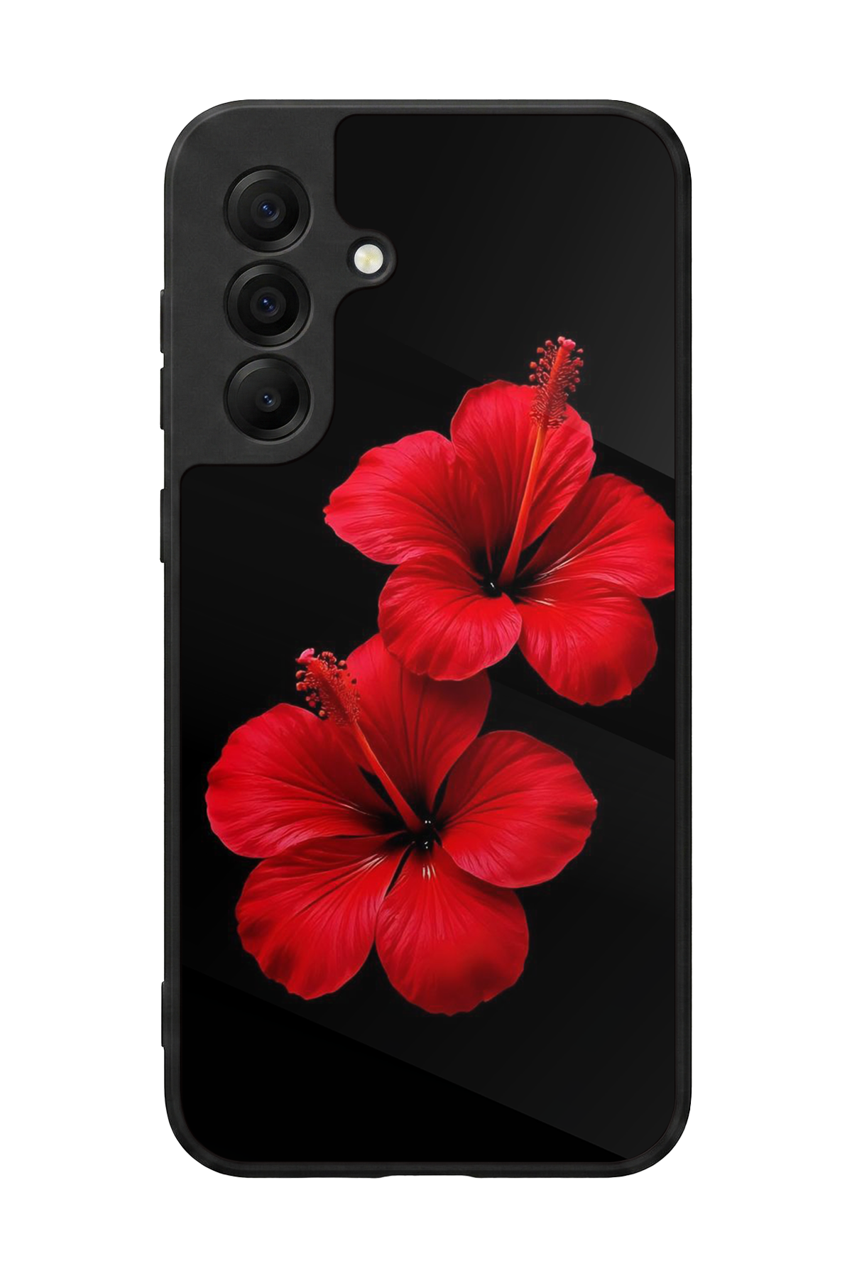 Samsung Galaxy A17 Uyumlu Cicek Tasarımlı Glossy Premium Kılıf