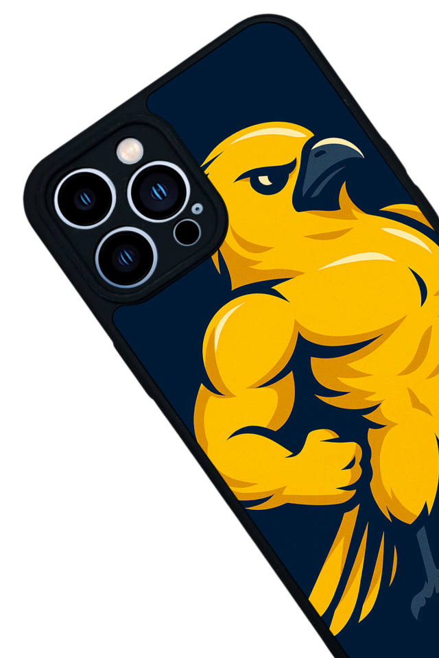 iPhone 13 Pro Max Uyumlu Fenerbahce Tasarımlı Glossy Premium Kılıf