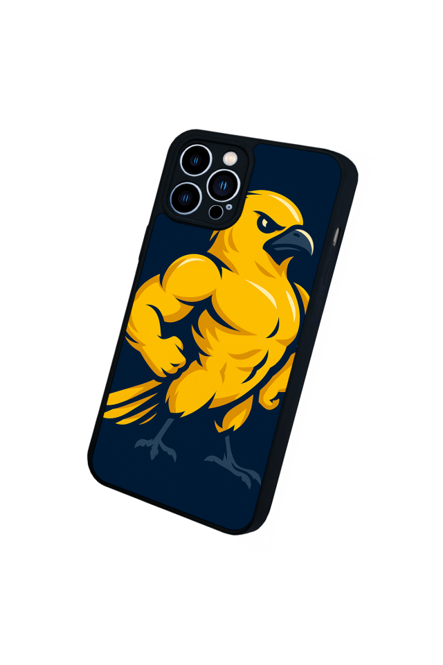 iPhone 13 Pro Max Uyumlu Fenerbahce Tasarımlı Glossy Premium Kılıf