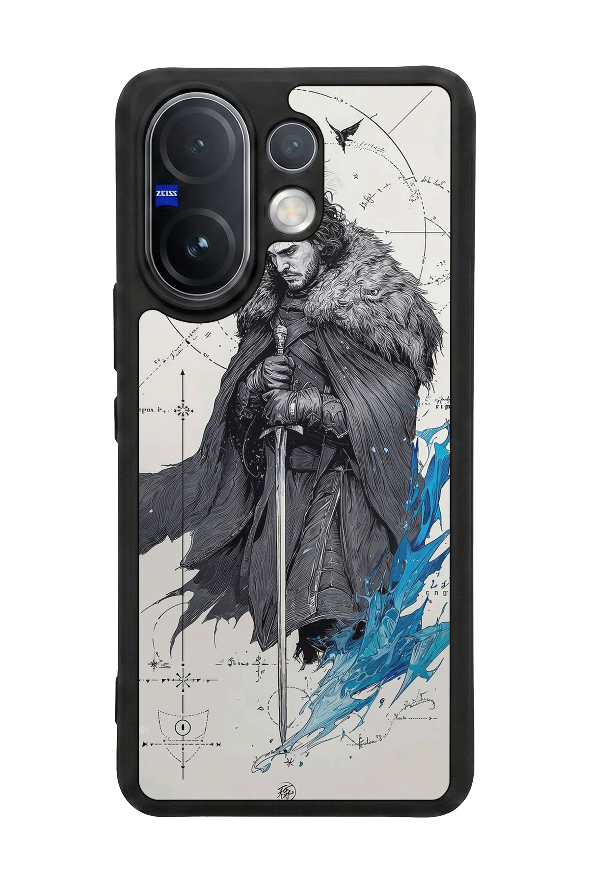 Vivo V60 Uyumlu GameOfThrones Tasarımlı Glossy Premium Kılıf