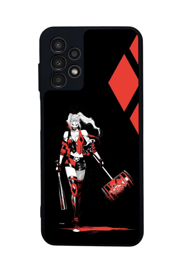 Samsung Galaxy A23 Uyumlu HarleyQueen Tasarımlı Glossy Premium Kılıf