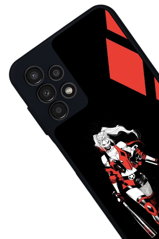 Samsung Galaxy A23 Uyumlu HarleyQueen Tasarımlı Glossy Premium Kılıf