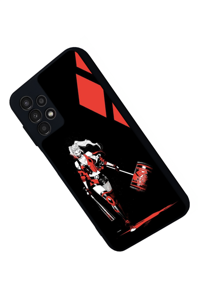 Samsung Galaxy A23 Uyumlu HarleyQueen Tasarımlı Glossy Premium Kılıf