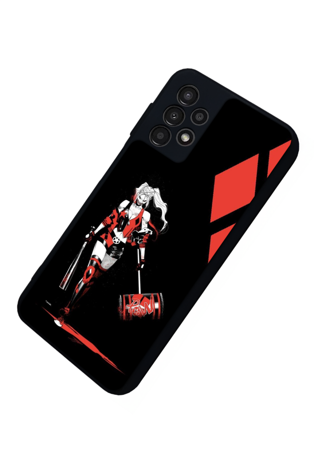 Samsung Galaxy A23 Uyumlu HarleyQueen Tasarımlı Glossy Premium Kılıf