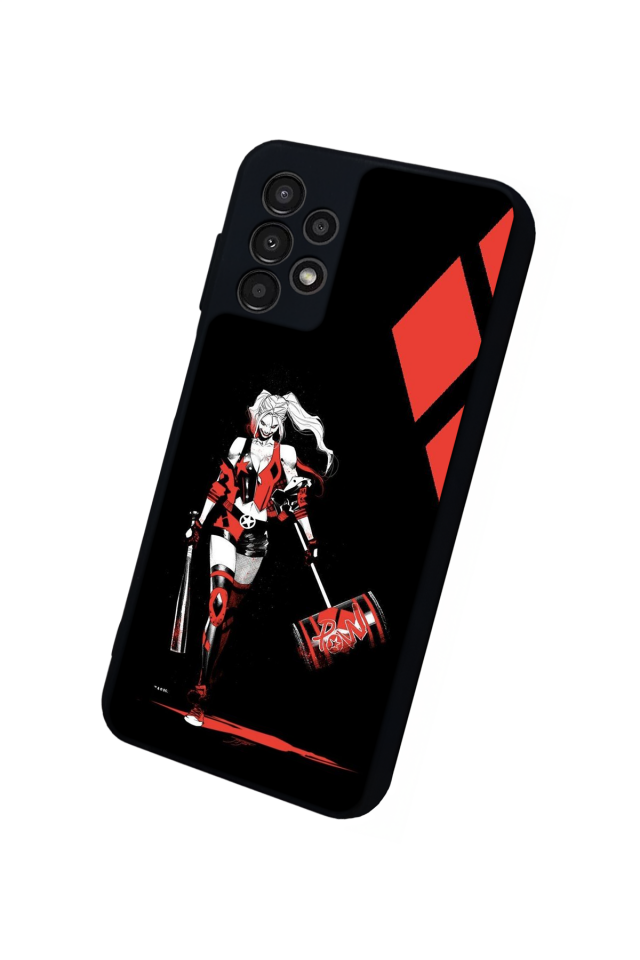 Samsung Galaxy A23 Uyumlu HarleyQueen Tasarımlı Glossy Premium Kılıf