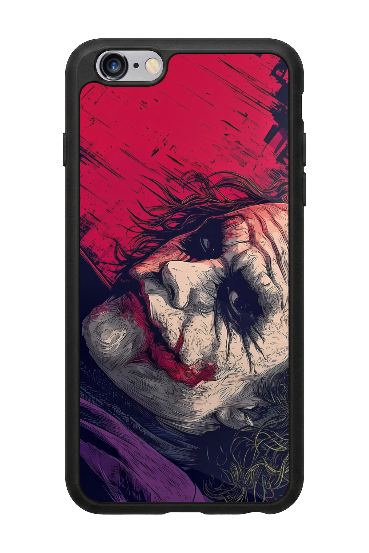 iPhone 6s Plus Uyumlu Joker Tasarımlı Glossy Premium Kılıf