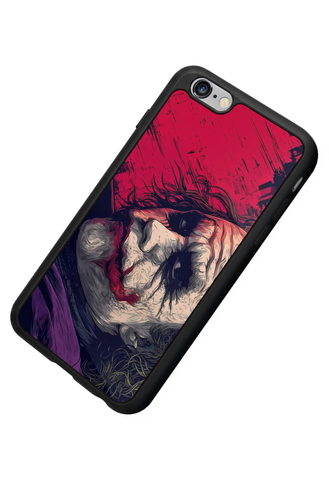 iPhone 6s Plus Uyumlu Joker Tasarımlı Glossy Premium Kılıf
