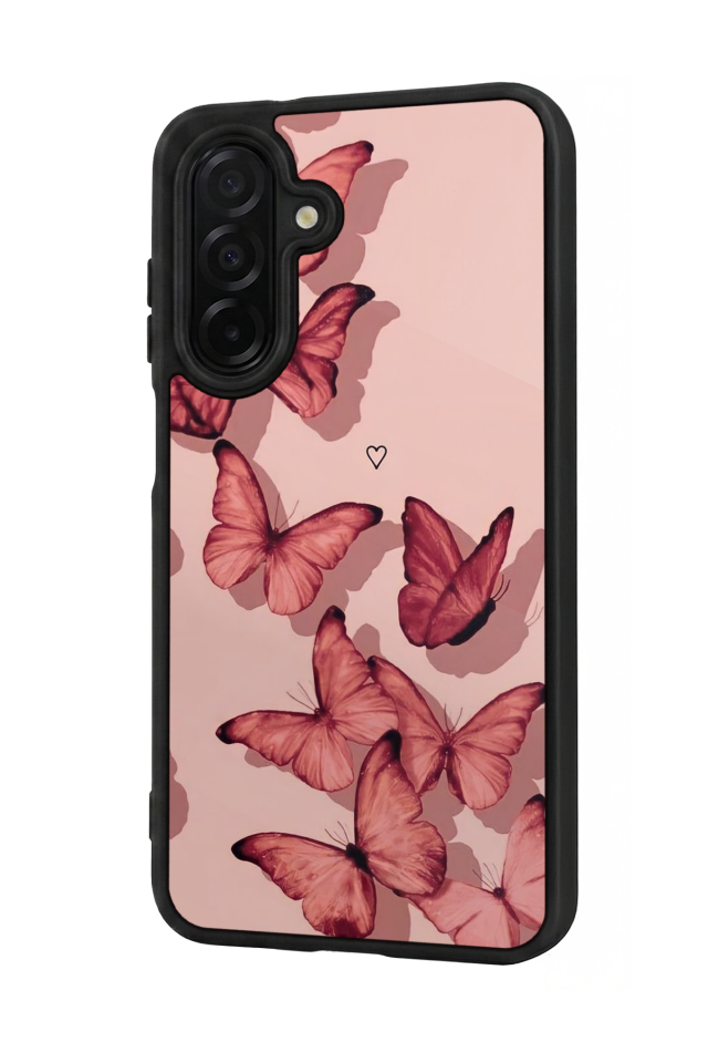 Samsung Galaxy A26 Uyumlu Kelebek Tasarımlı Glossy Premium Kılıf