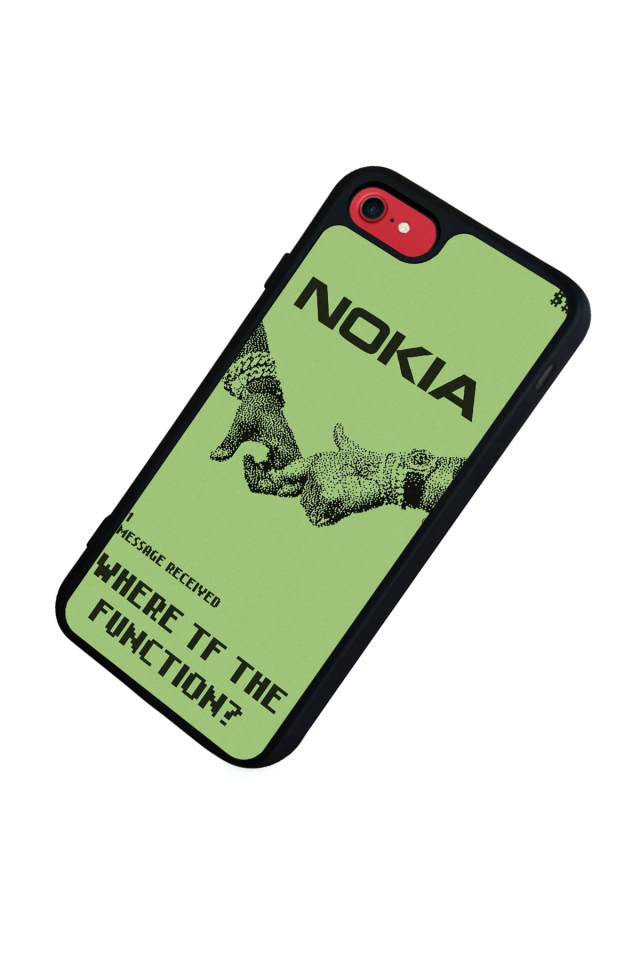 iPhone 7 Uyumlu Nokia Tasarımlı Glossy Premium Kılıf
