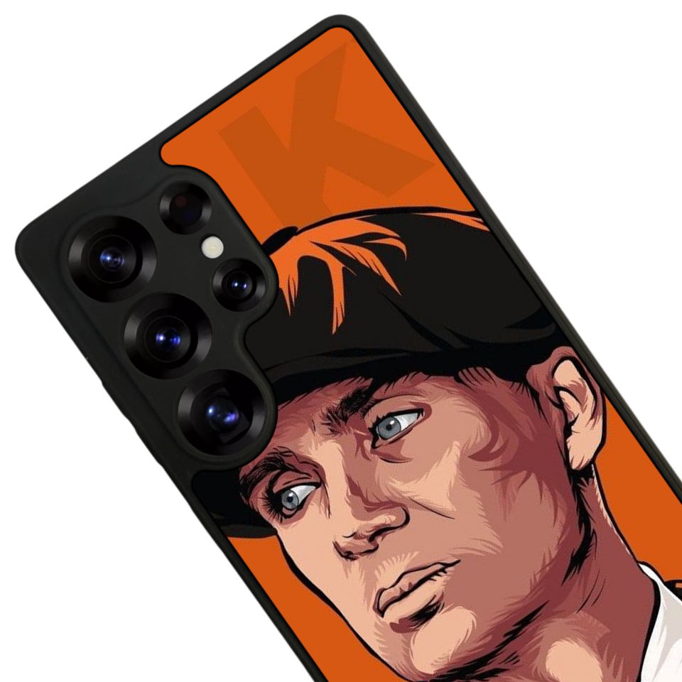 Samsung Galaxy S25 Ultra Uyumlu Peaky Blinders Tasarımlı Glossy Premium Kılıf