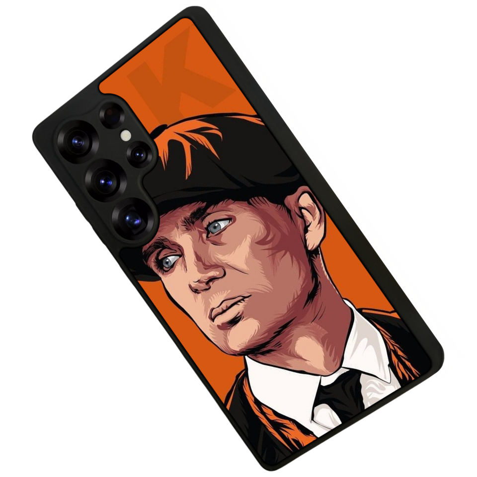 Samsung Galaxy S25 Ultra Uyumlu Peaky Blinders Tasarımlı Glossy Premium Kılıf