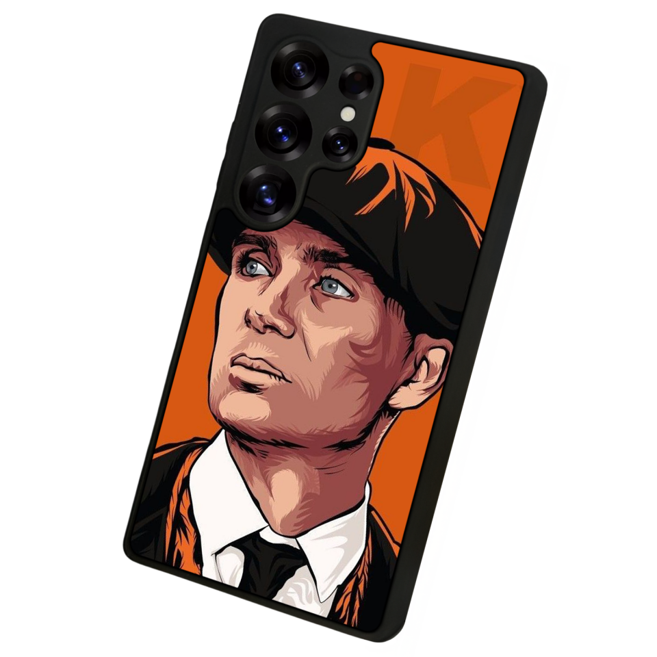Samsung Galaxy S25 Ultra Uyumlu Peaky Blinders Tasarımlı Glossy Premium Kılıf