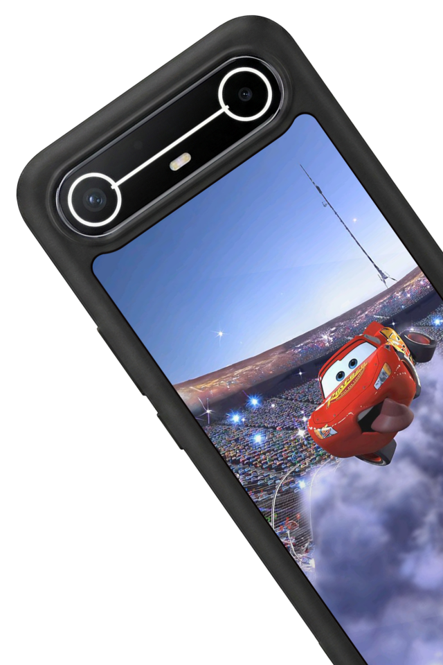 Tecno Spark Slim 5G Uyumlu Şimsek McQueen Tasarımlı Glossy Premium Kılıf