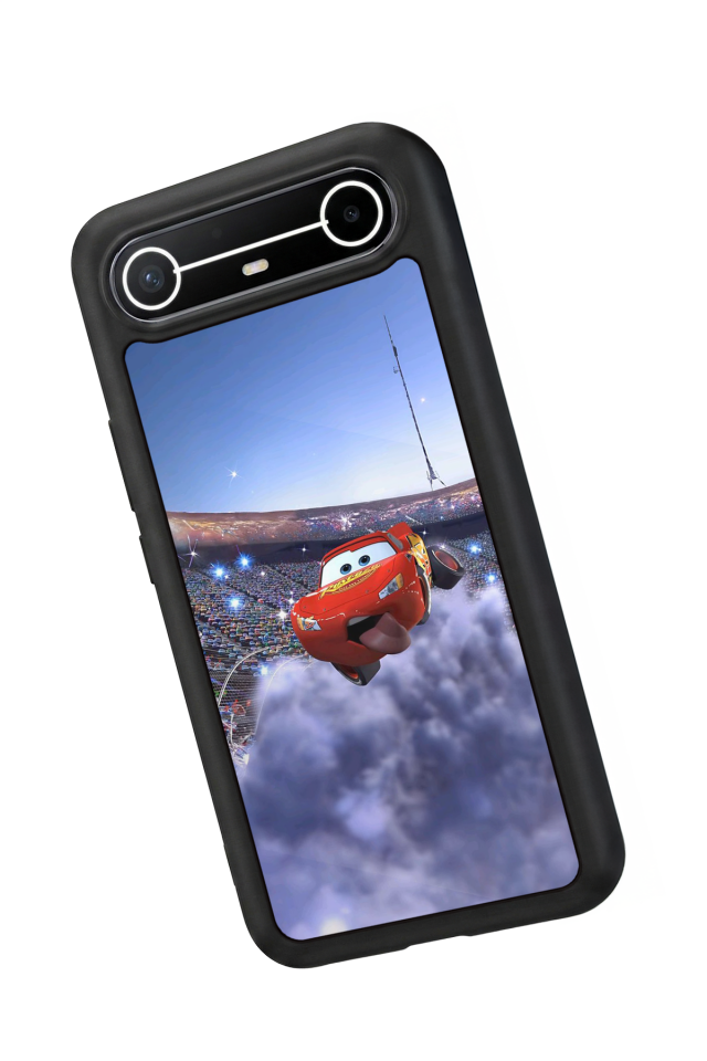 Tecno Spark Slim 5G Uyumlu Şimsek McQueen Tasarımlı Glossy Premium Kılıf