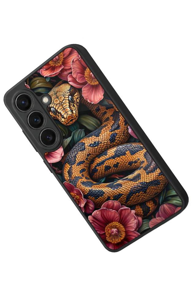 Samsung Galaxy S26 Uyumlu Yılan Tasarımlı Glossy Premium Kılıf