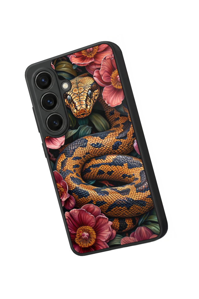 Samsung Galaxy S26 Uyumlu Yılan Tasarımlı Glossy Premium Kılıf