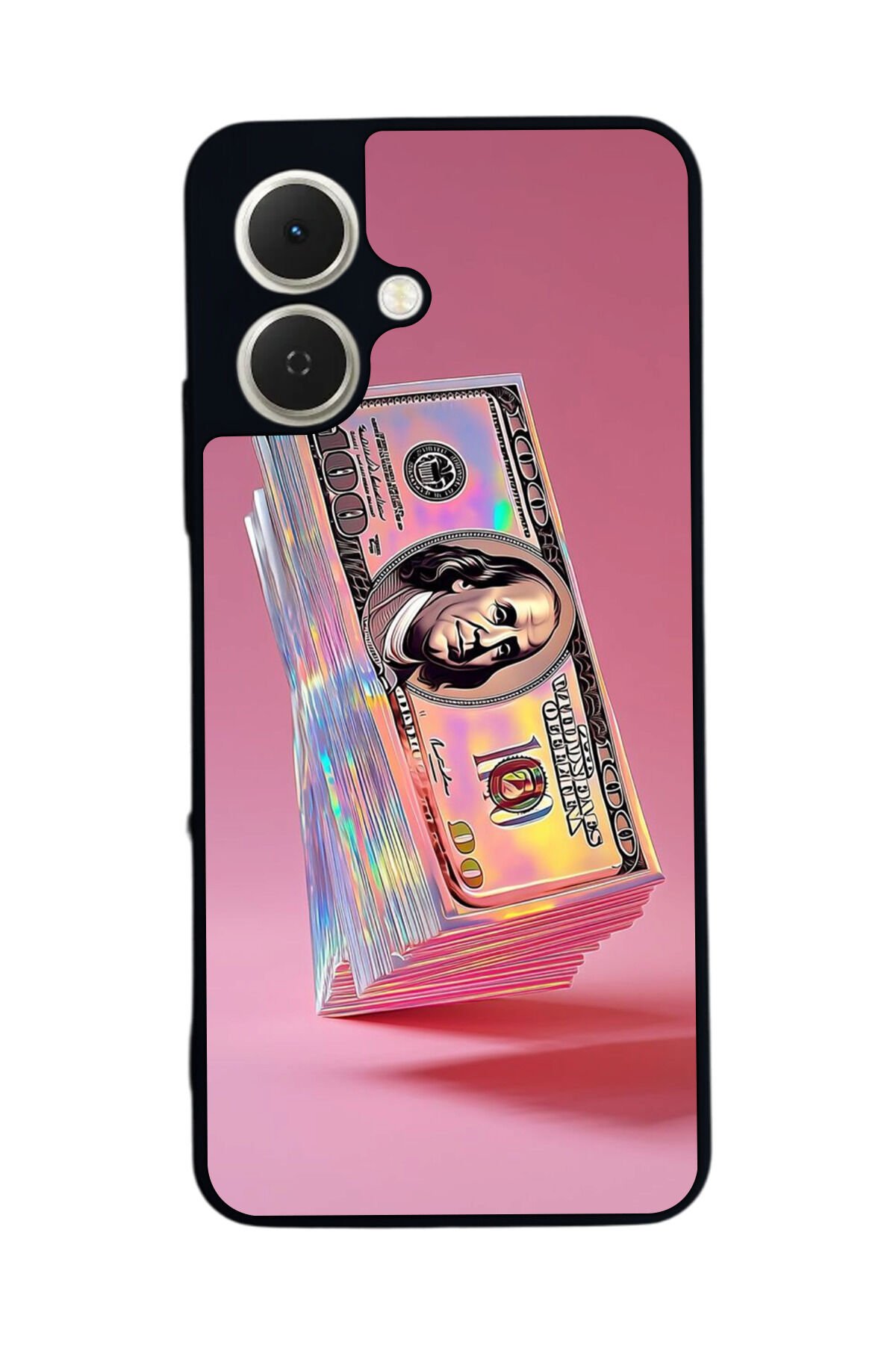 Tecno Spark GO 2 Uyumlu Money Para Tasarımlı Glossy Premium Kılıf