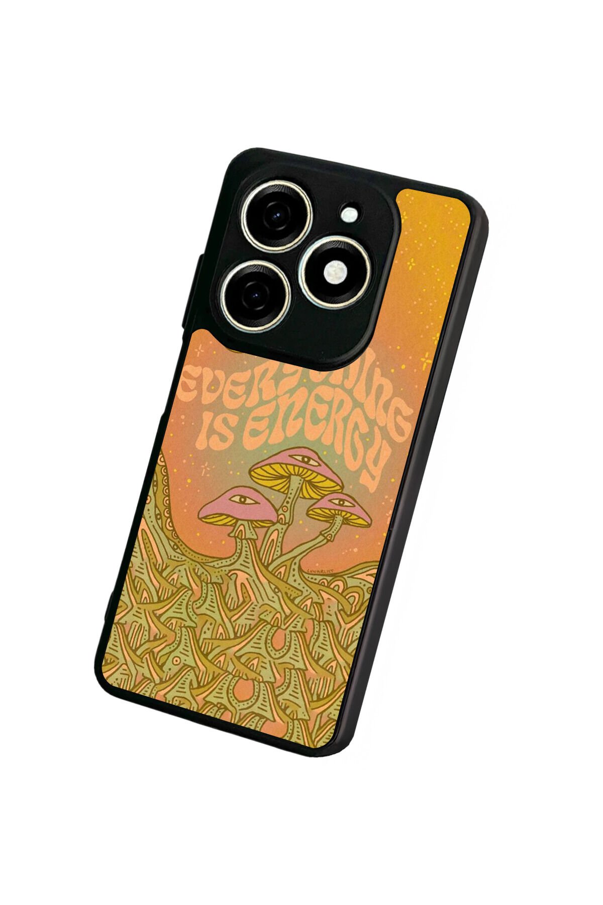 Tecno Spark 20/20C Uyumlu Energy Tasarımlı Glossy Premium Kılıf