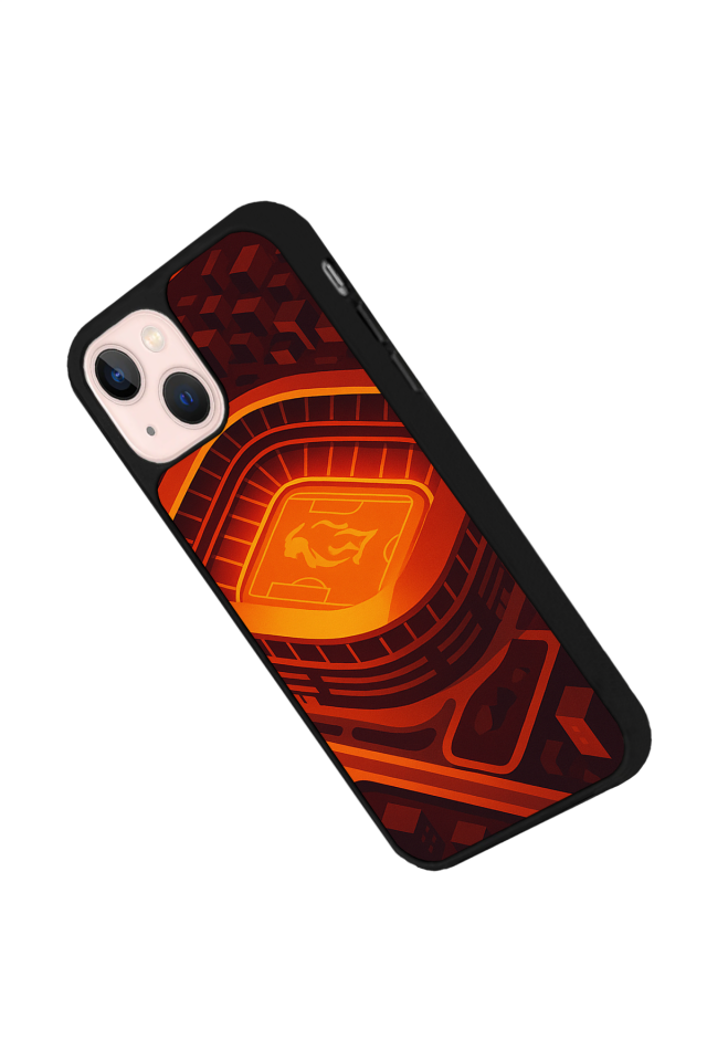 iPhone 14 Plus Uyumlu Aslan Tasarımlı Glossy Premium Kılıf