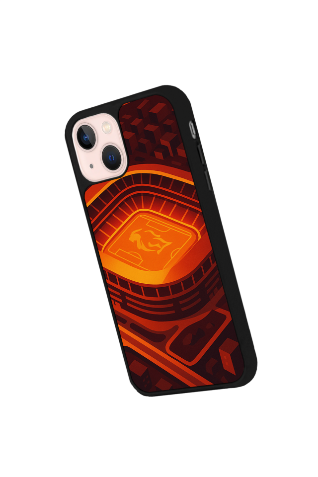 iPhone 14 Plus Uyumlu Aslan Tasarımlı Glossy Premium Kılıf