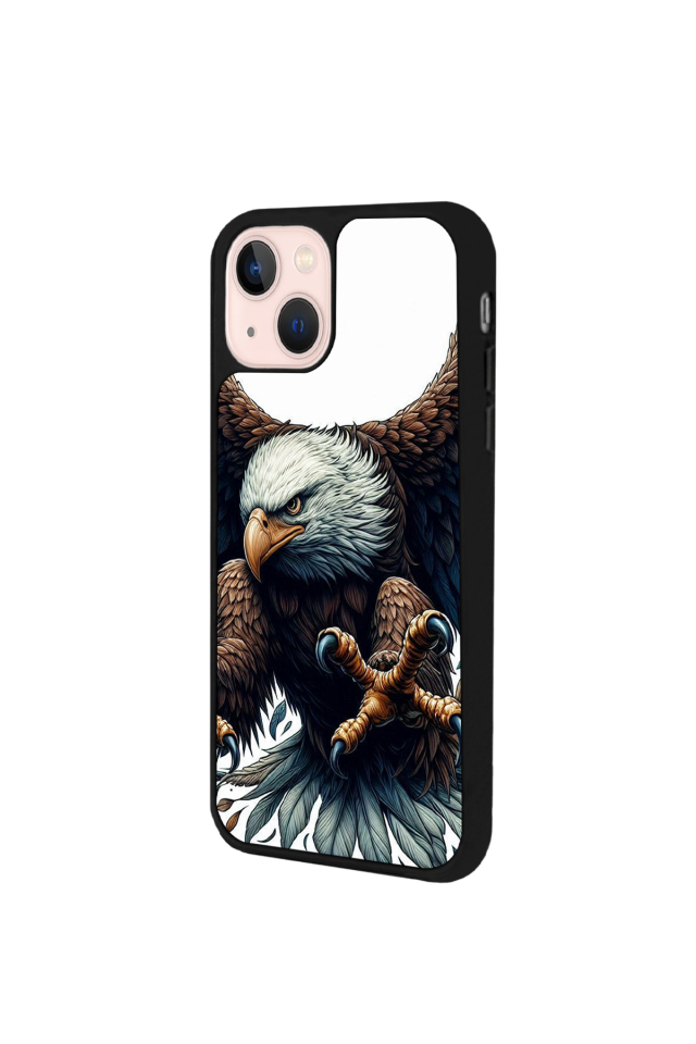 iPhone 15 Uyumlu Besiktas Tasarımlı Glossy Premium Kılıf