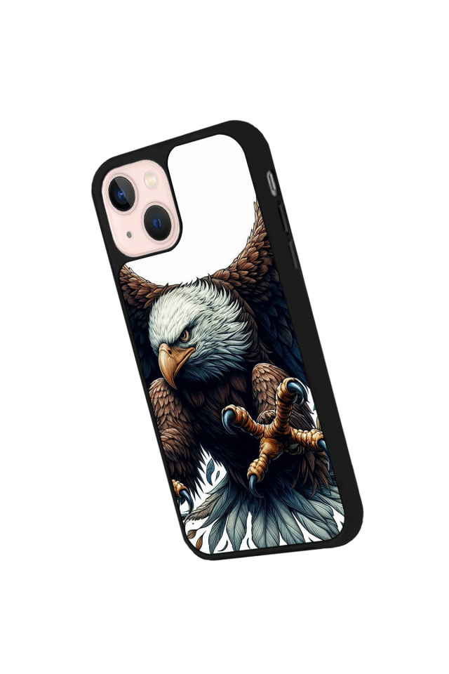 iPhone 15 Uyumlu Besiktas Tasarımlı Glossy Premium Kılıf