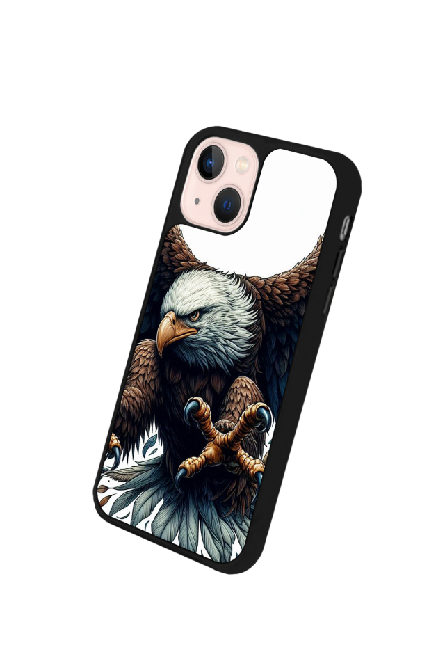 iPhone 15 Uyumlu Besiktas Tasarımlı Glossy Premium Kılıf