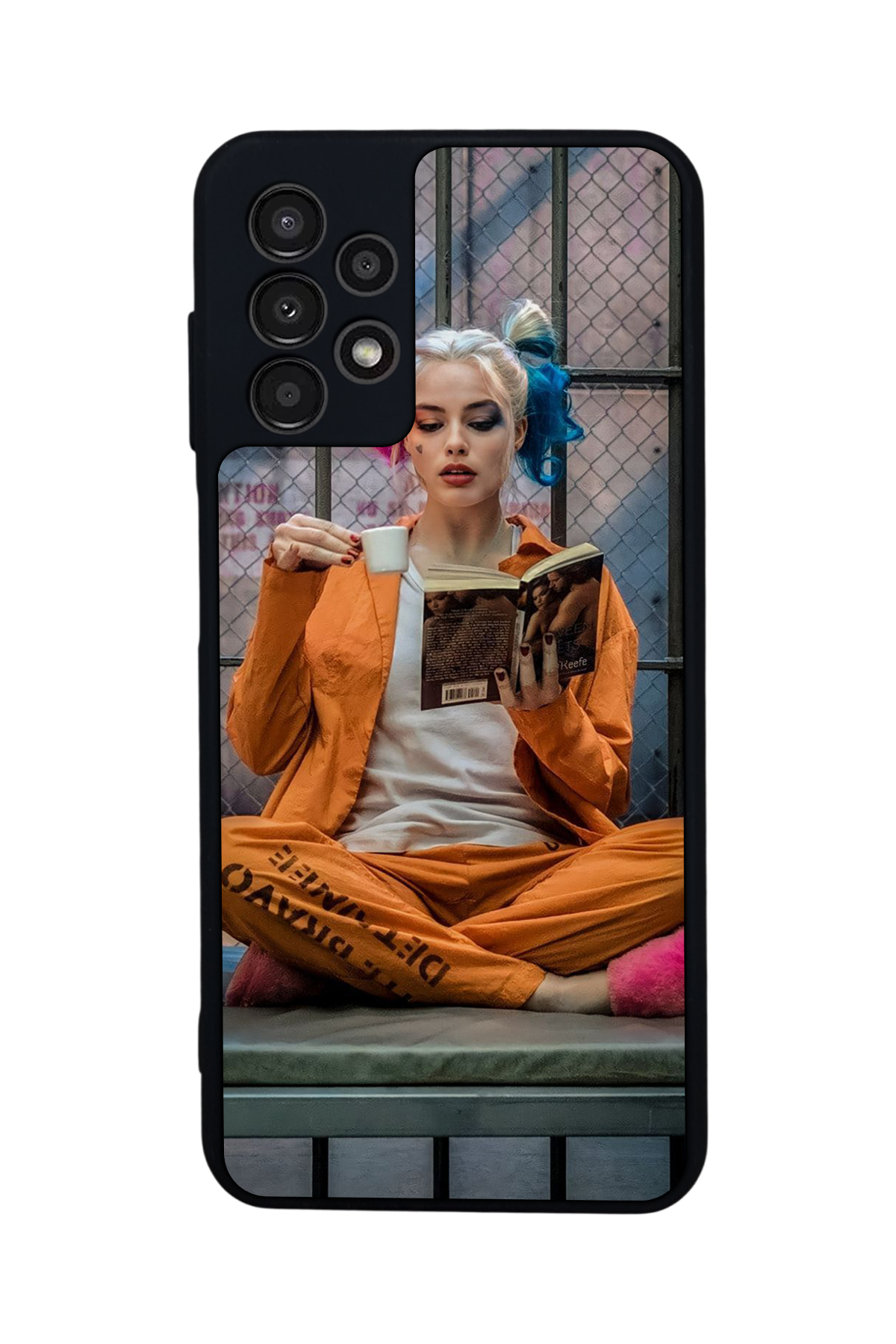 Samsung Galaxy A23 Uyumlu HarleyQueen Tasarımlı Glossy Premium Kılıf