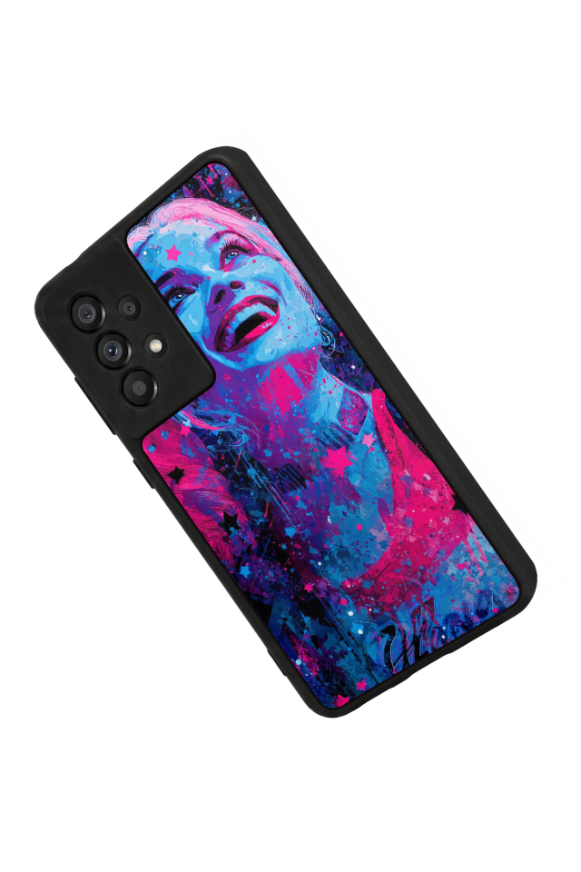 Samsung Galaxy A73 Uyumlu HarleyQueen Tasarımlı Glossy Premium Kılıf