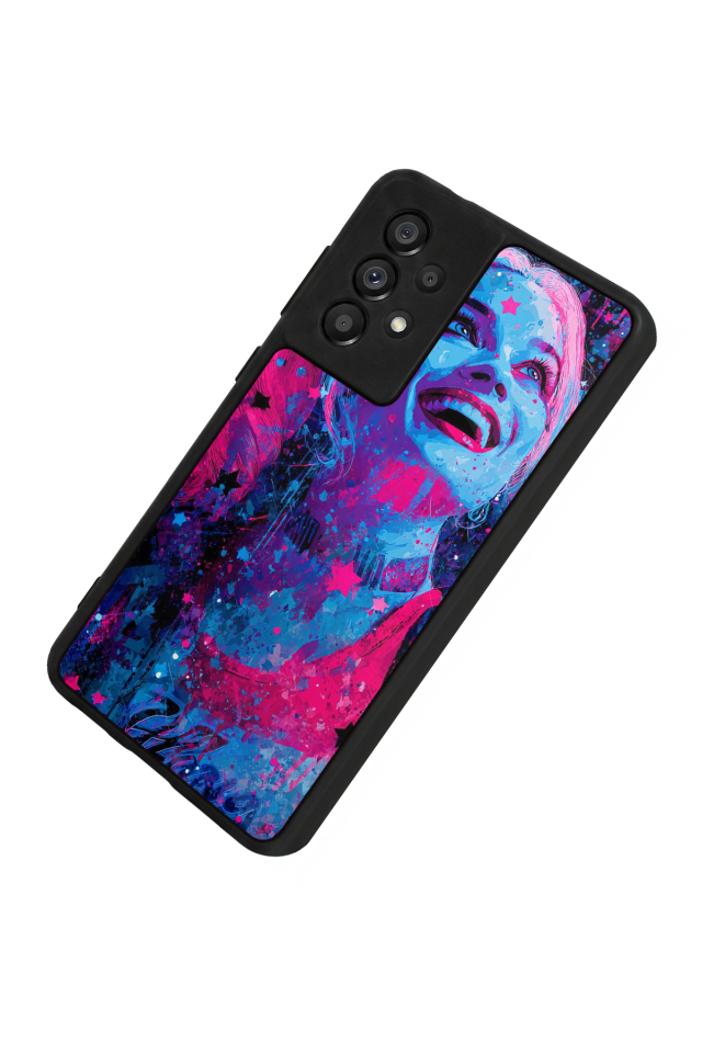 Samsung Galaxy A73 Uyumlu HarleyQueen Tasarımlı Glossy Premium Kılıf