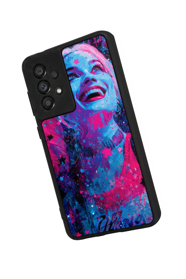 Samsung Galaxy A73 Uyumlu HarleyQueen Tasarımlı Glossy Premium Kılıf
