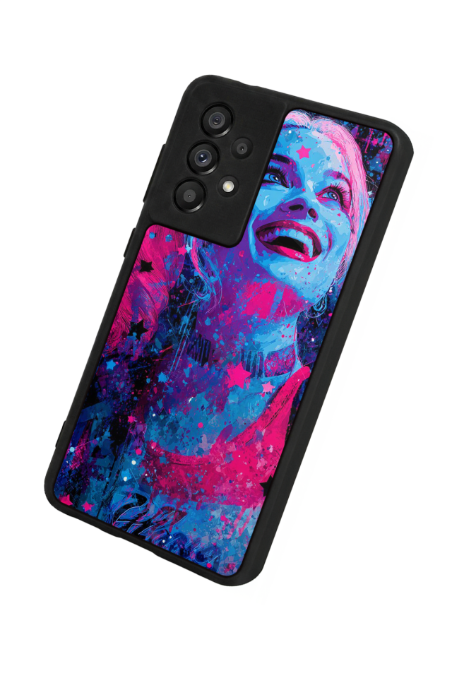 Samsung Galaxy A73 Uyumlu HarleyQueen Tasarımlı Glossy Premium Kılıf
