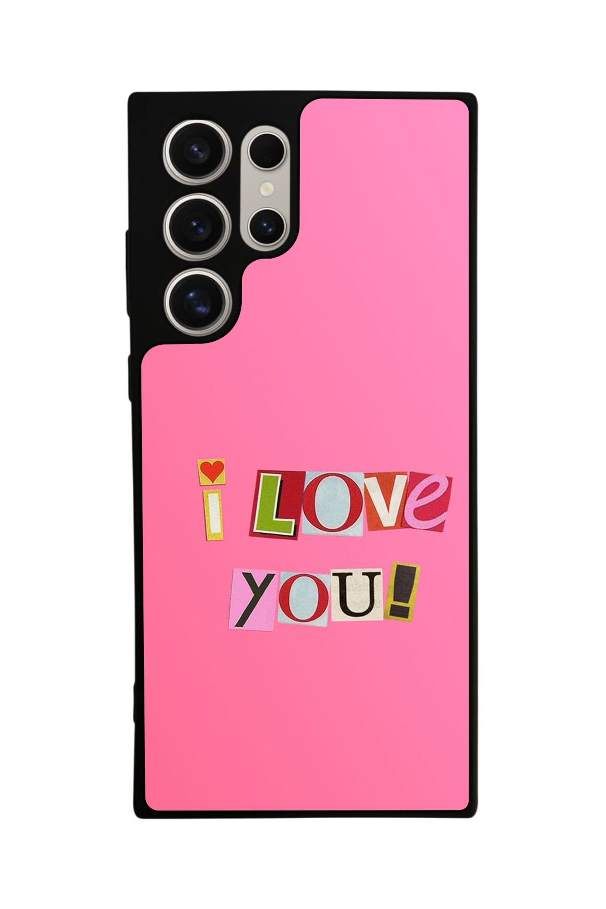 Samsung Galaxy S23 Ultra Uyumlu Kalp Love Tasarımlı Glossy Premium Kılıf