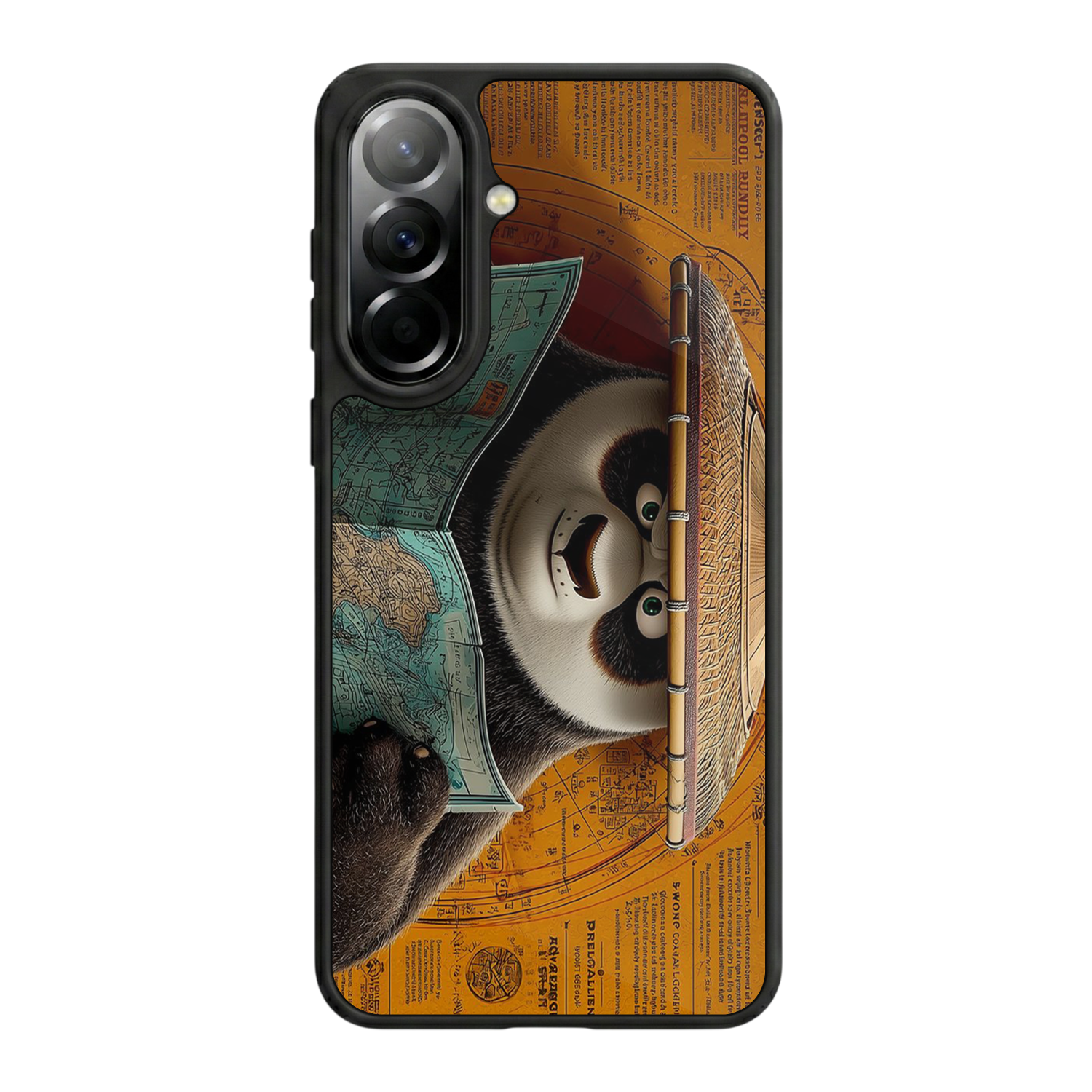 Samsung Galaxy A57 Uyumlu Kung Fu Panda Tasarımlı Glossy Premium Kılıf