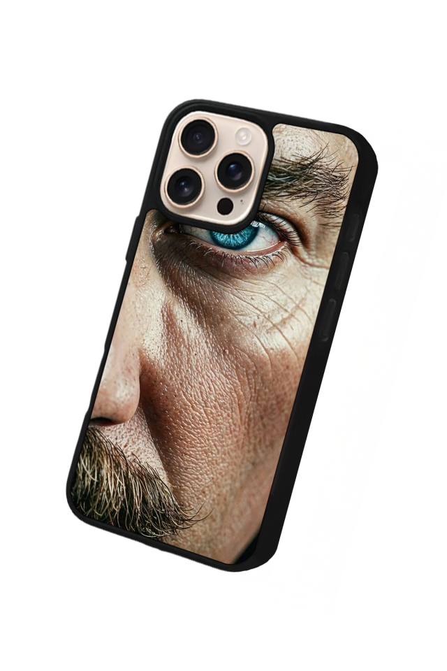 iPhone 15 Pro Uyumlu Mustafa Kemal Ataturk Tasarımlı Glossy Premium Kılıf