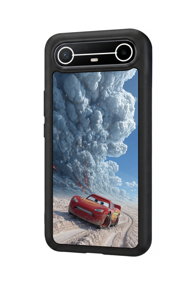 Tecno Spark Slim 5G Uyumlu Şimsek McQueen Tasarımlı Glossy Premium Kılıf
