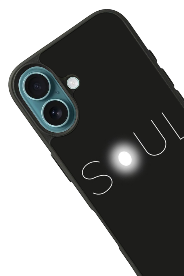 iPhone 16 Uyumlu SOUL Tasarımlı Glossy Premium Kılıf