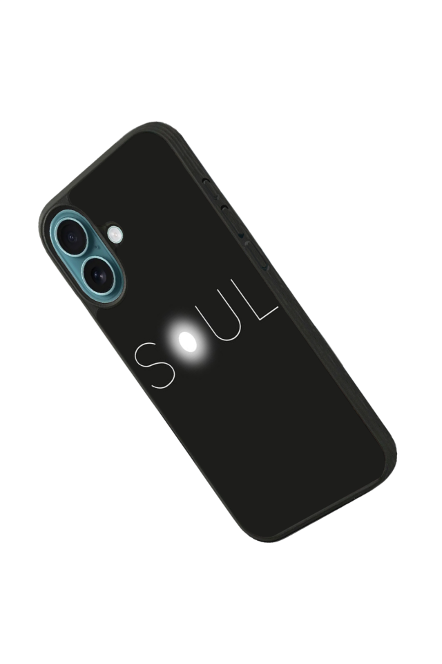 iPhone 16 Uyumlu SOUL Tasarımlı Glossy Premium Kılıf