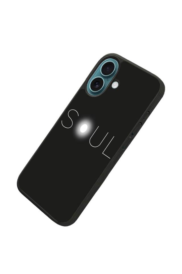 iPhone 16 Uyumlu SOUL Tasarımlı Glossy Premium Kılıf