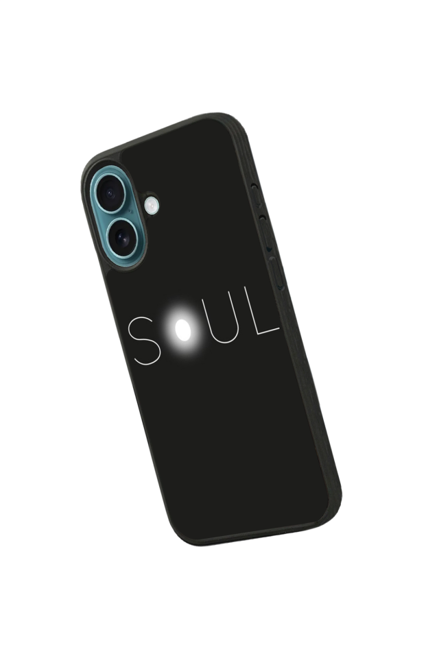 iPhone 16 Uyumlu SOUL Tasarımlı Glossy Premium Kılıf