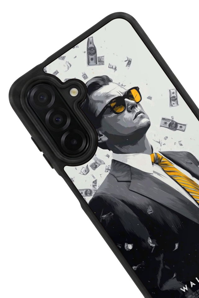 Samsung Galaxy A36 Uyumlu TheWolf Tasarımlı Glossy Premium Kılıf