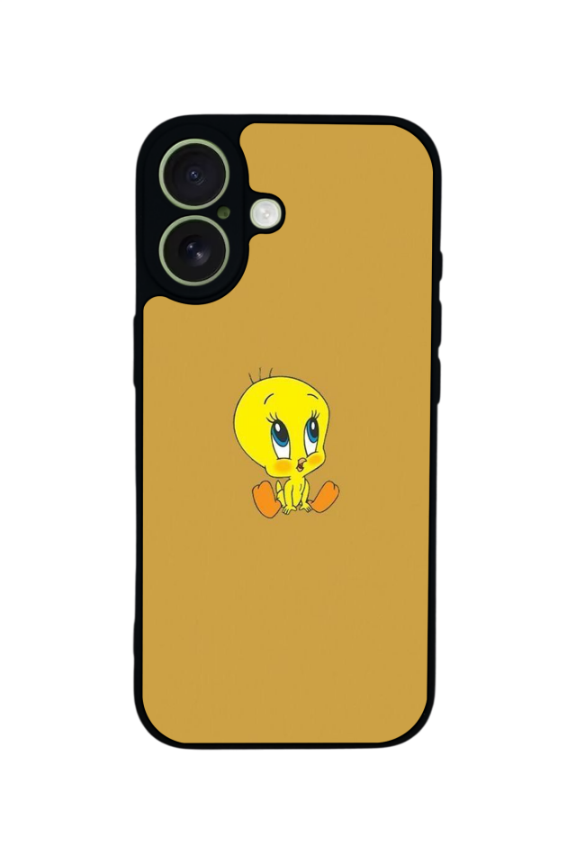 iPhone 17 Uyumlu Tweety Tasarımlı Glossy Premium Kılıf