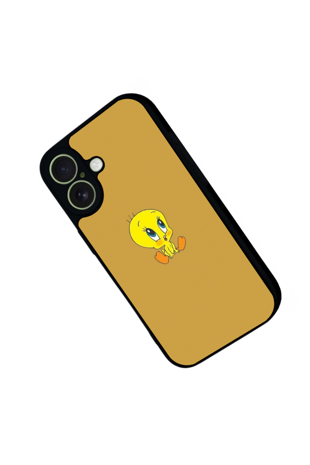 iPhone 17 Uyumlu Tweety Tasarımlı Glossy Premium Kılıf